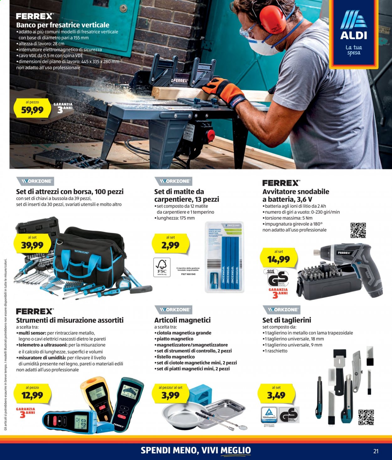 Volantino Aldi - 23/8/2021 - 29/8/2021. Pagina 21