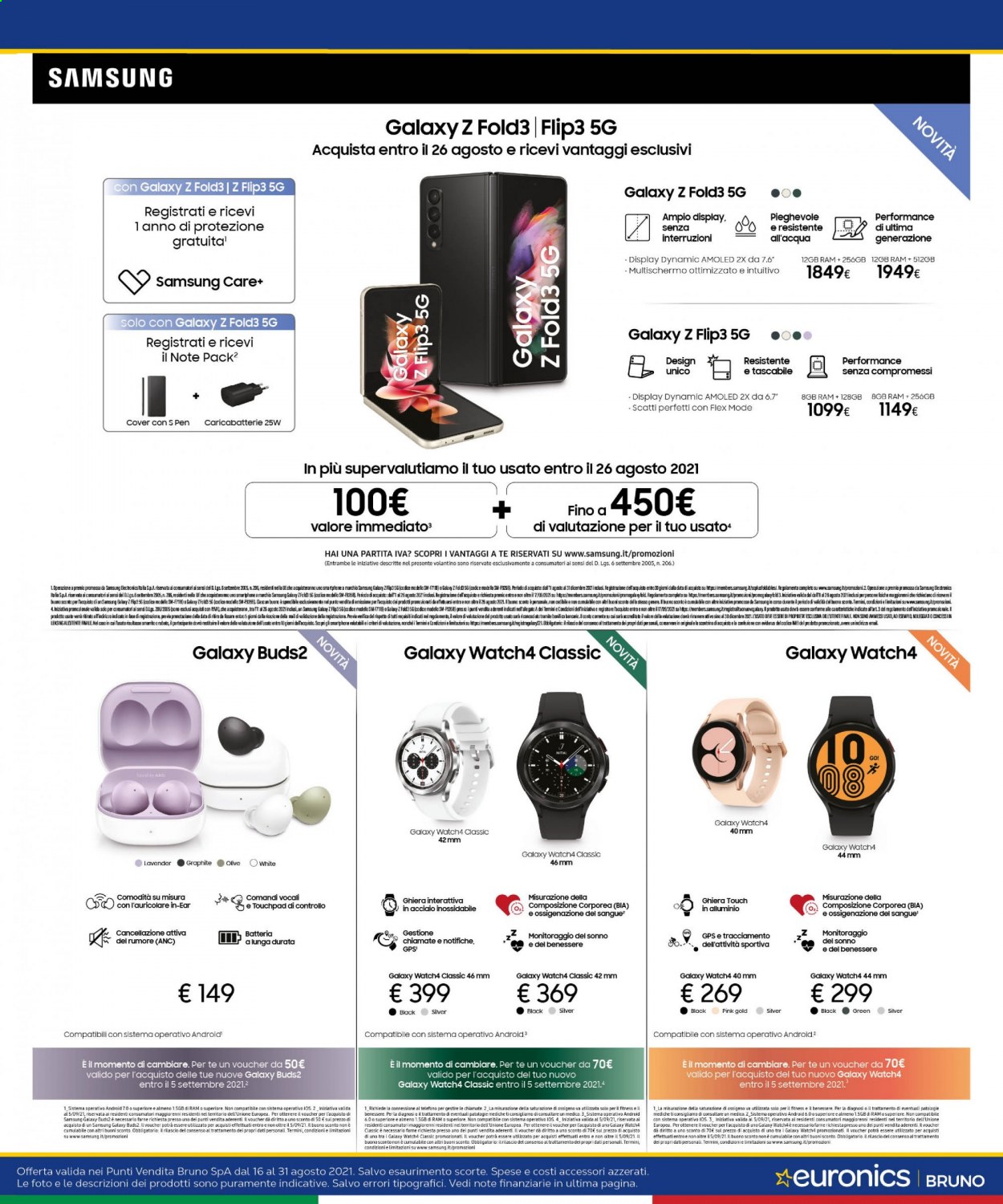 Volantino Euronics - 16/8/2021 - 31/8/2021. Pagina 5