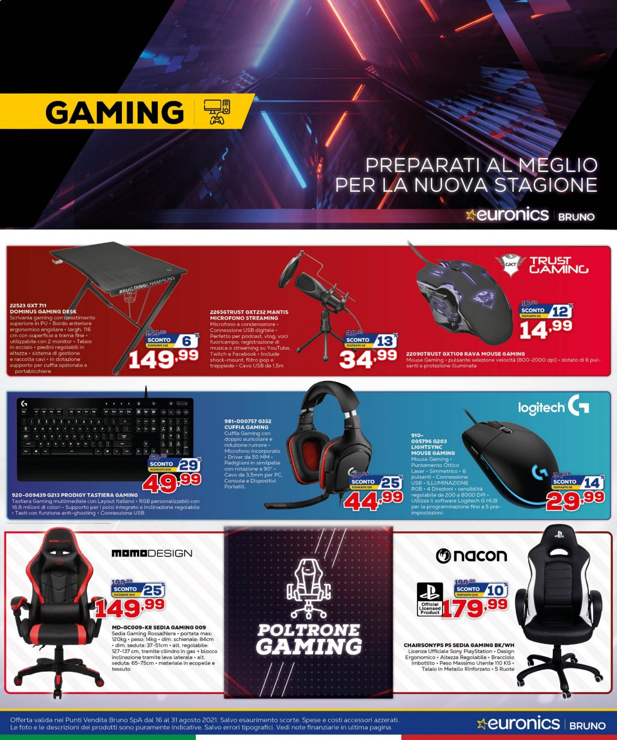 Volantino Euronics - 16/8/2021 - 31/8/2021. Pagina 11