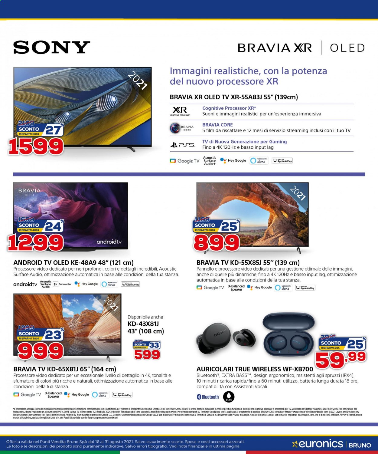 Volantino Euronics - 16/8/2021 - 31/8/2021. Pagina 17