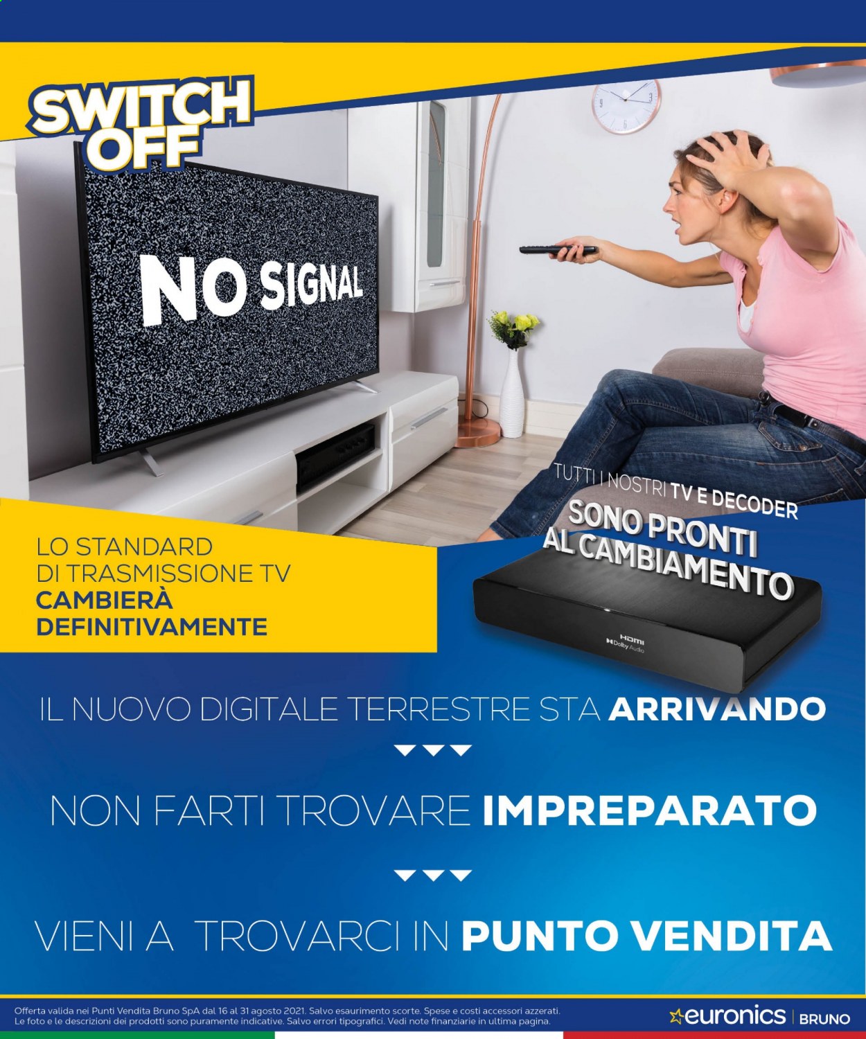 Volantino Euronics - 16/8/2021 - 31/8/2021. Pagina 29