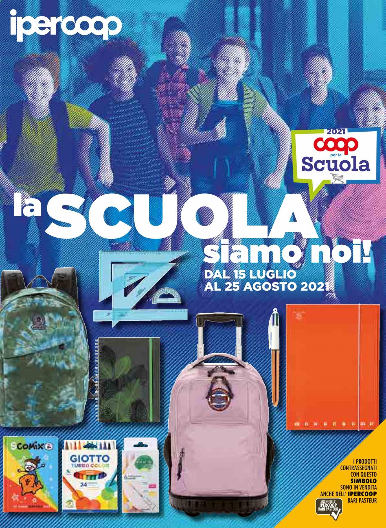 Volantino Coop - 15/7/2021 - 25/8/2021. Pagina 1