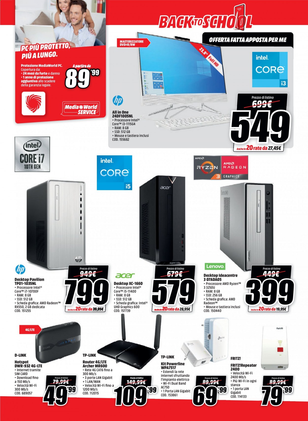 Volantino MediaWorld - 23/8/2021 - 31/8/2021. Pagina 6