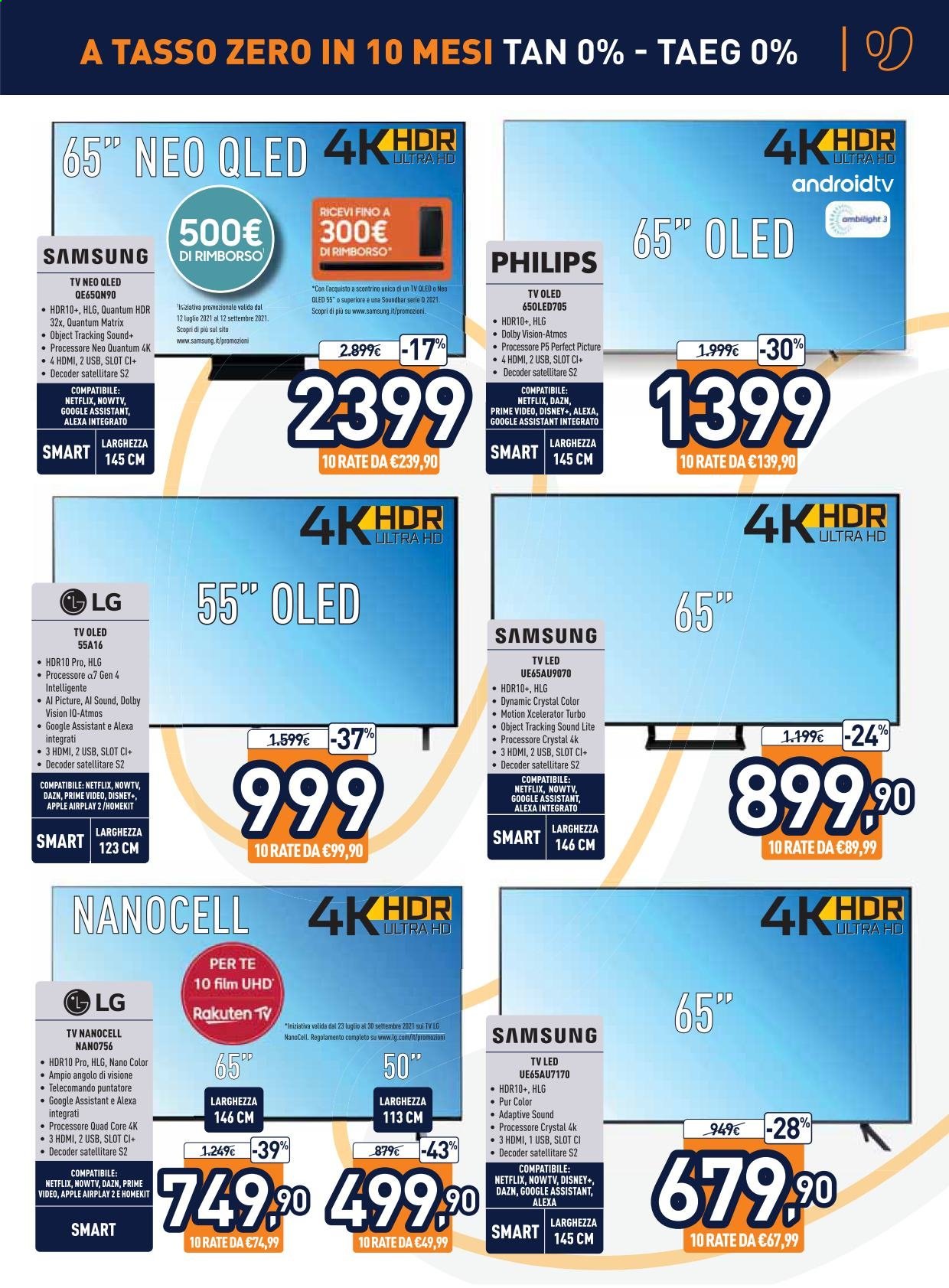 Volantino Unieuro - 20/8/2021 - 31/8/2021. Pagina 11