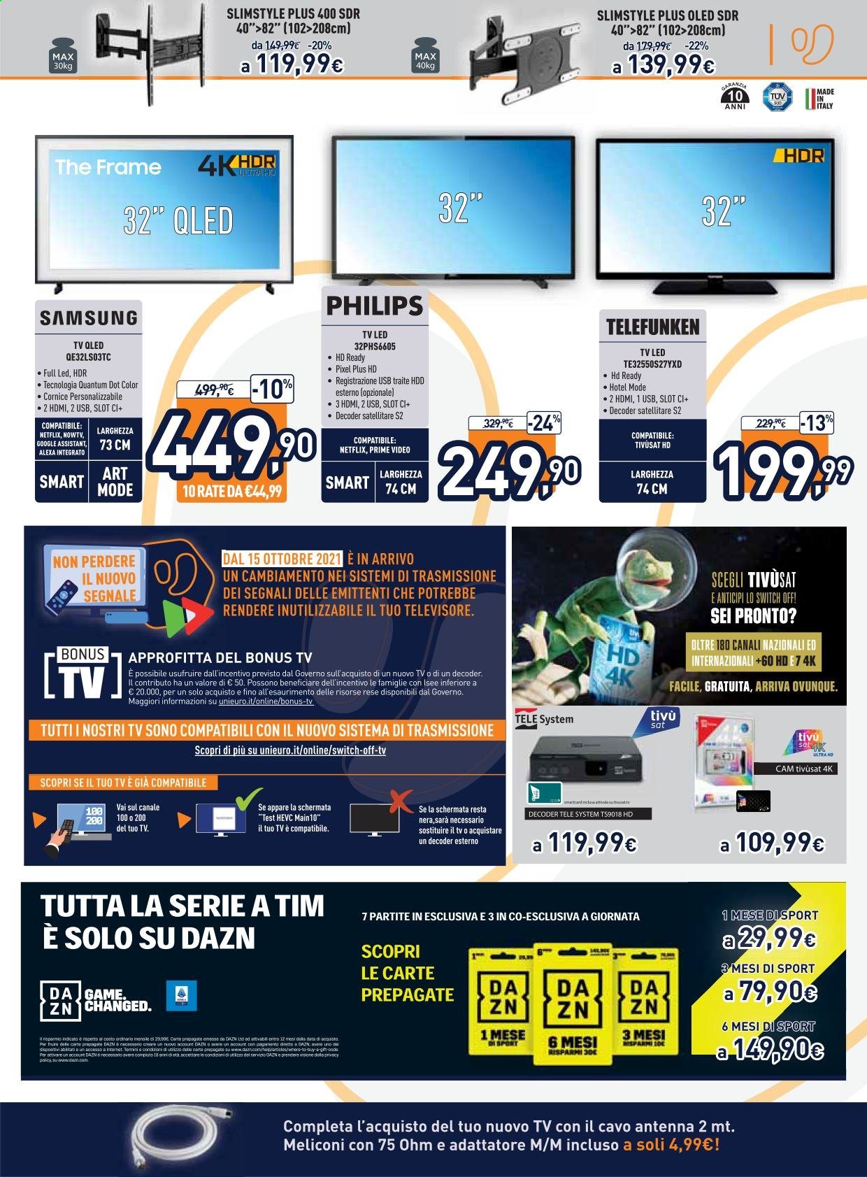 Volantino Unieuro - 20/8/2021 - 31/8/2021. Pagina 13
