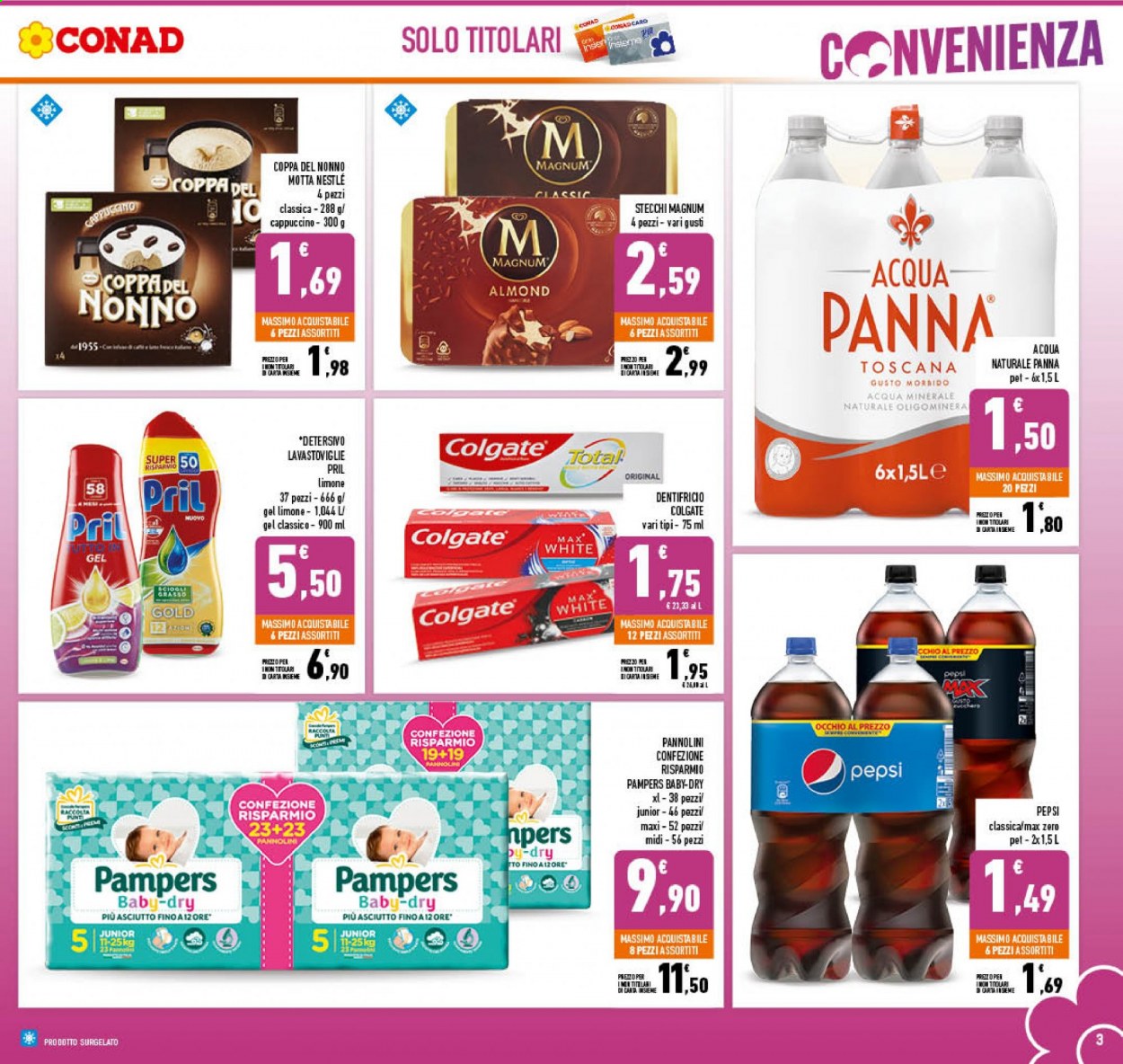 Volantino Conad - 25/8/2021 - 5/9/2021. Pagina 3