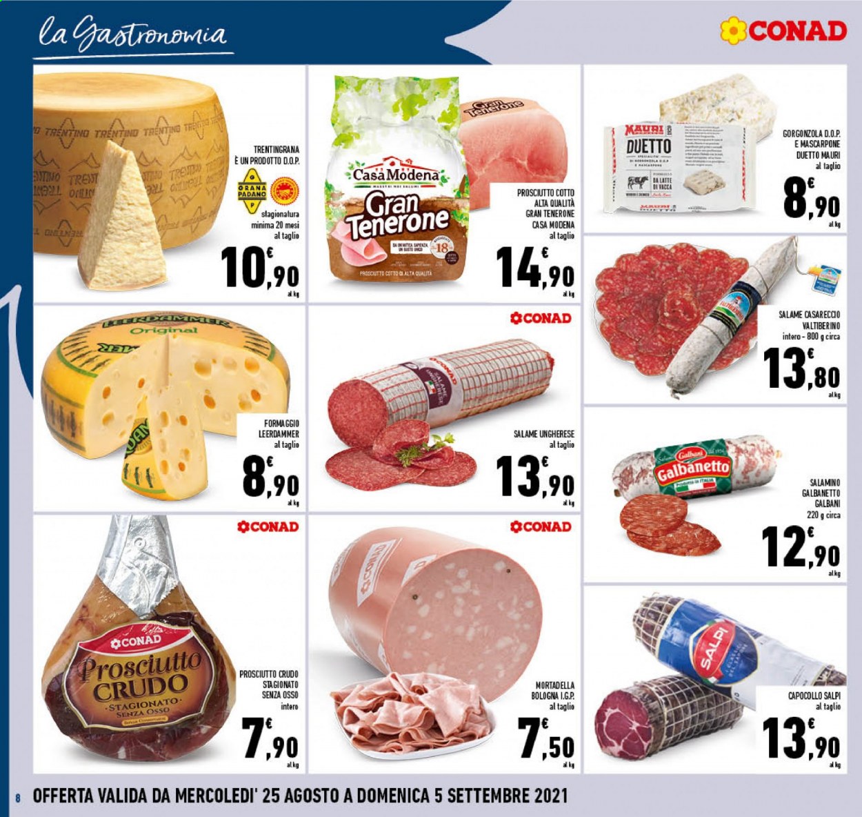 Volantino Conad - 25/8/2021 - 5/9/2021. Pagina 8