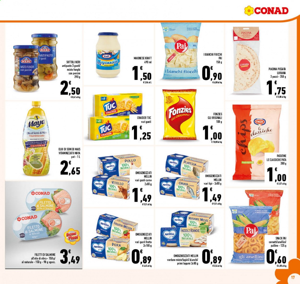 Volantino Conad - 25/8/2021 - 5/9/2021. Pagina 17