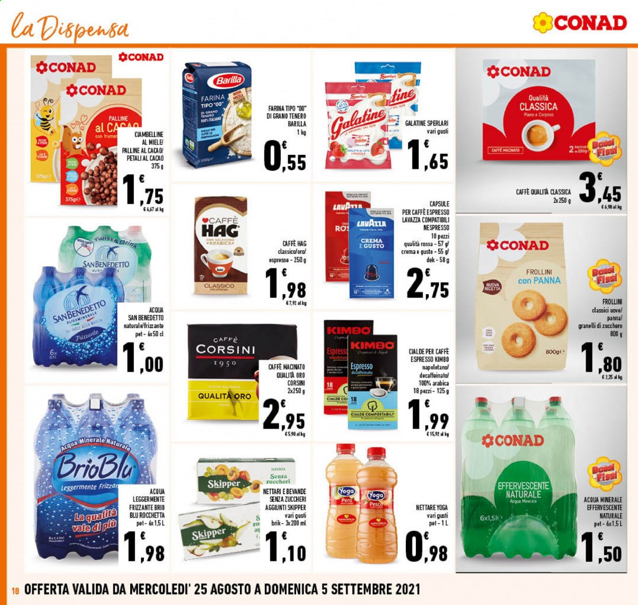 Volantino Conad - 25/8/2021 - 5/9/2021. Pagina 18