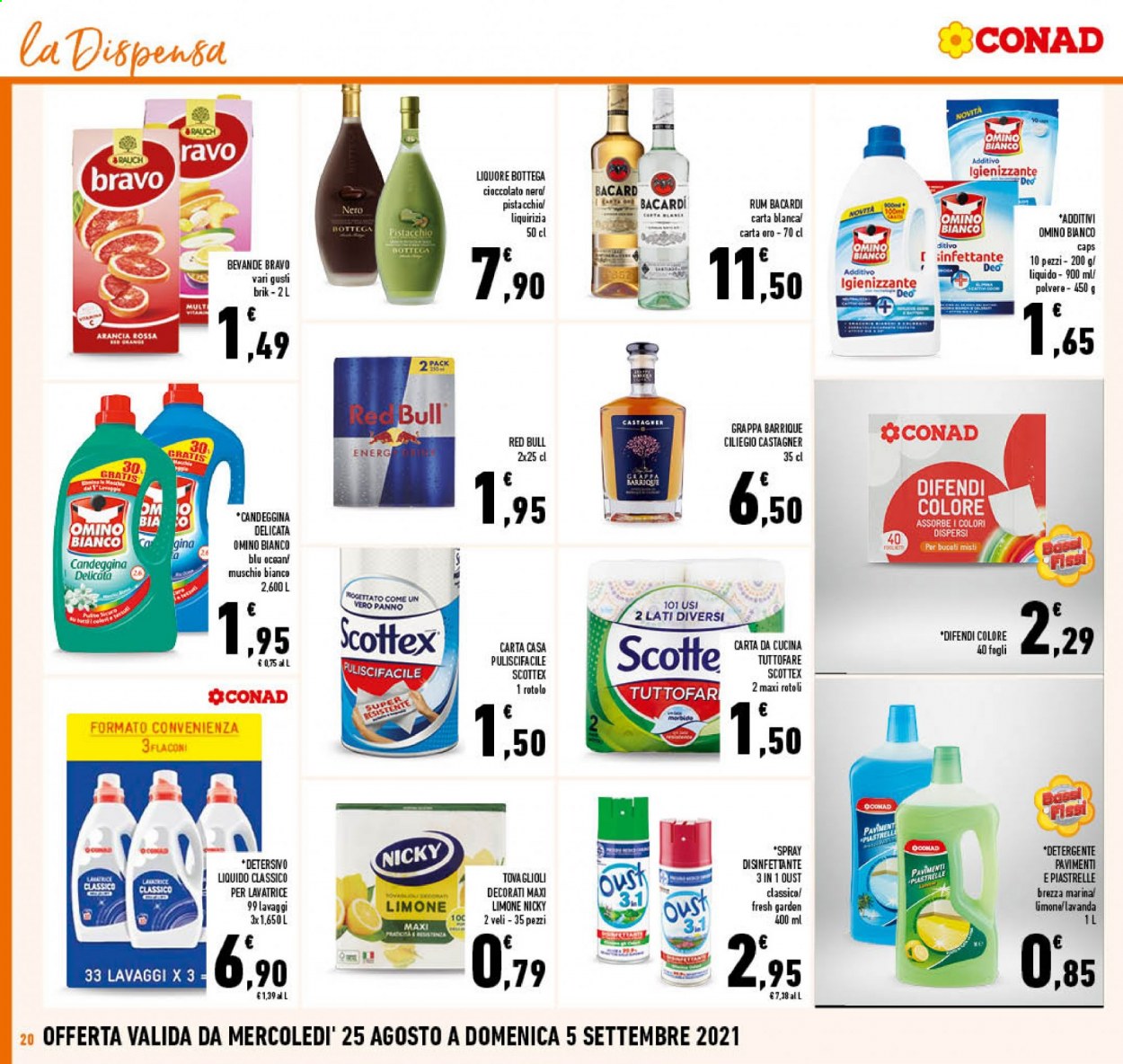 Volantino Conad - 25/8/2021 - 5/9/2021. Pagina 20