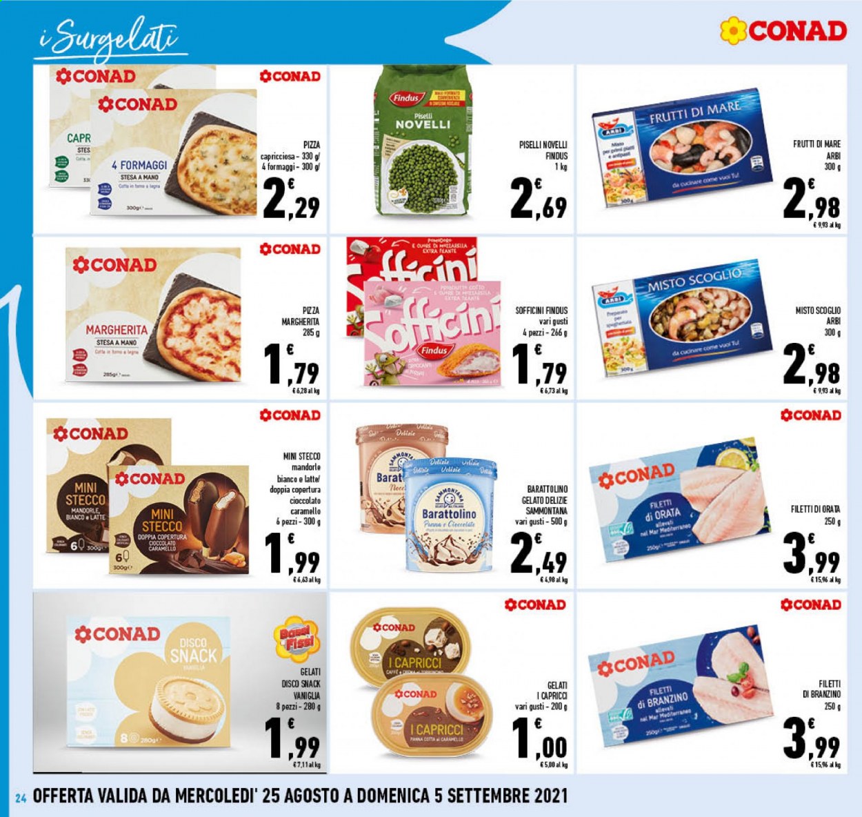 Volantino Conad - 25/8/2021 - 5/9/2021. Pagina 24