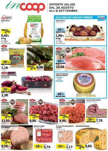 Volantino Coop - 26.8.2021 - 8.9.2021.