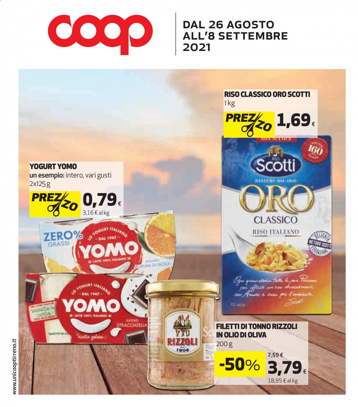 Volantino Coop - 26/8/2021 - 8/9/2021. Pagina 1