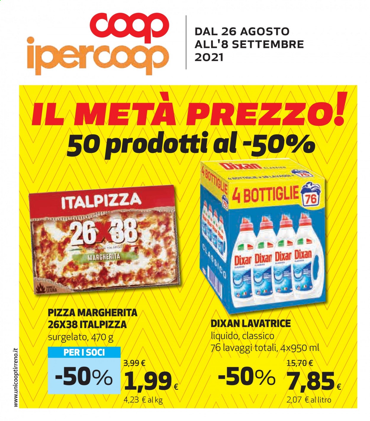 Volantino Coop - 26/8/2021 - 8/9/2021. Pagina 1