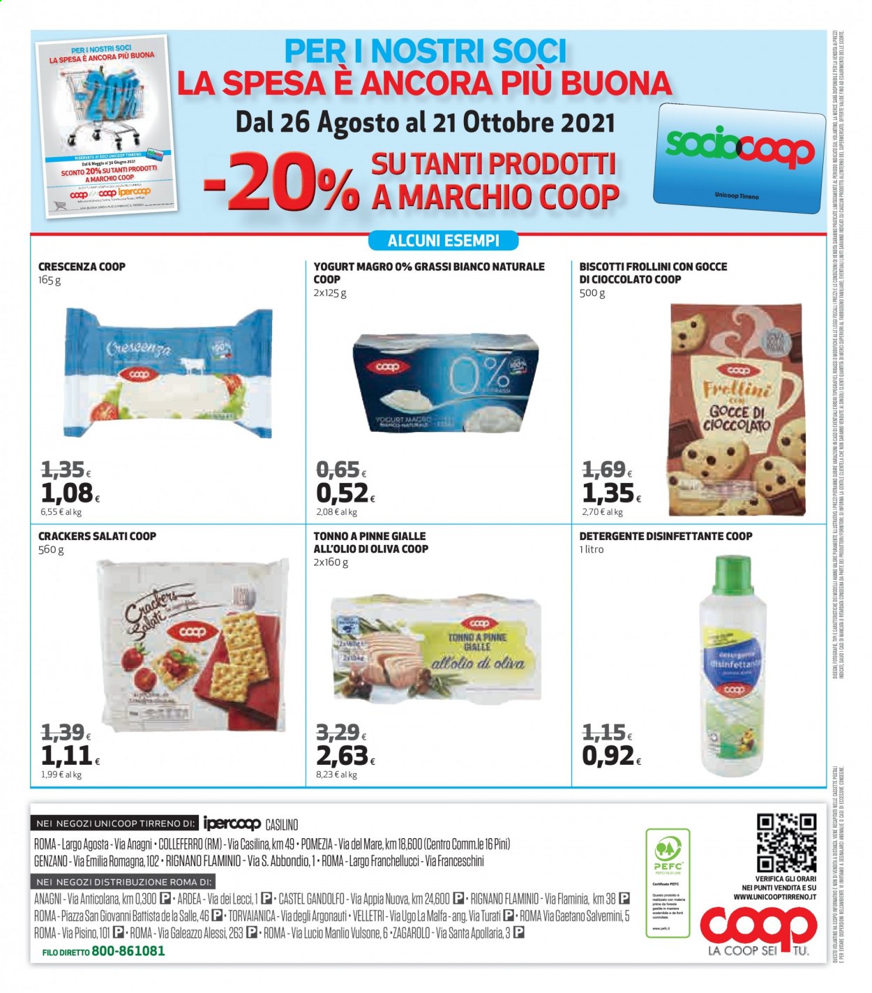 Volantino Coop - 26/8/2021 - 8/9/2021. Pagina 24