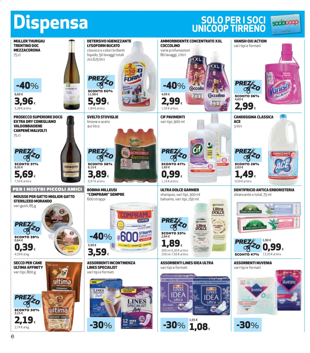Volantino Coop - 26/8/2021 - 8/9/2021. Pagina 6