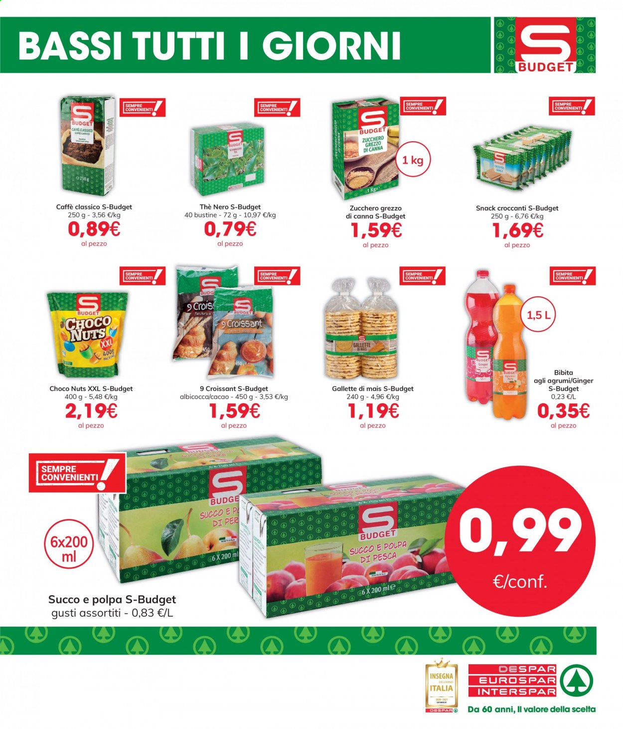 Volantino Eurospar - 19/8/2021 - 31/10/2021. Pagina 7