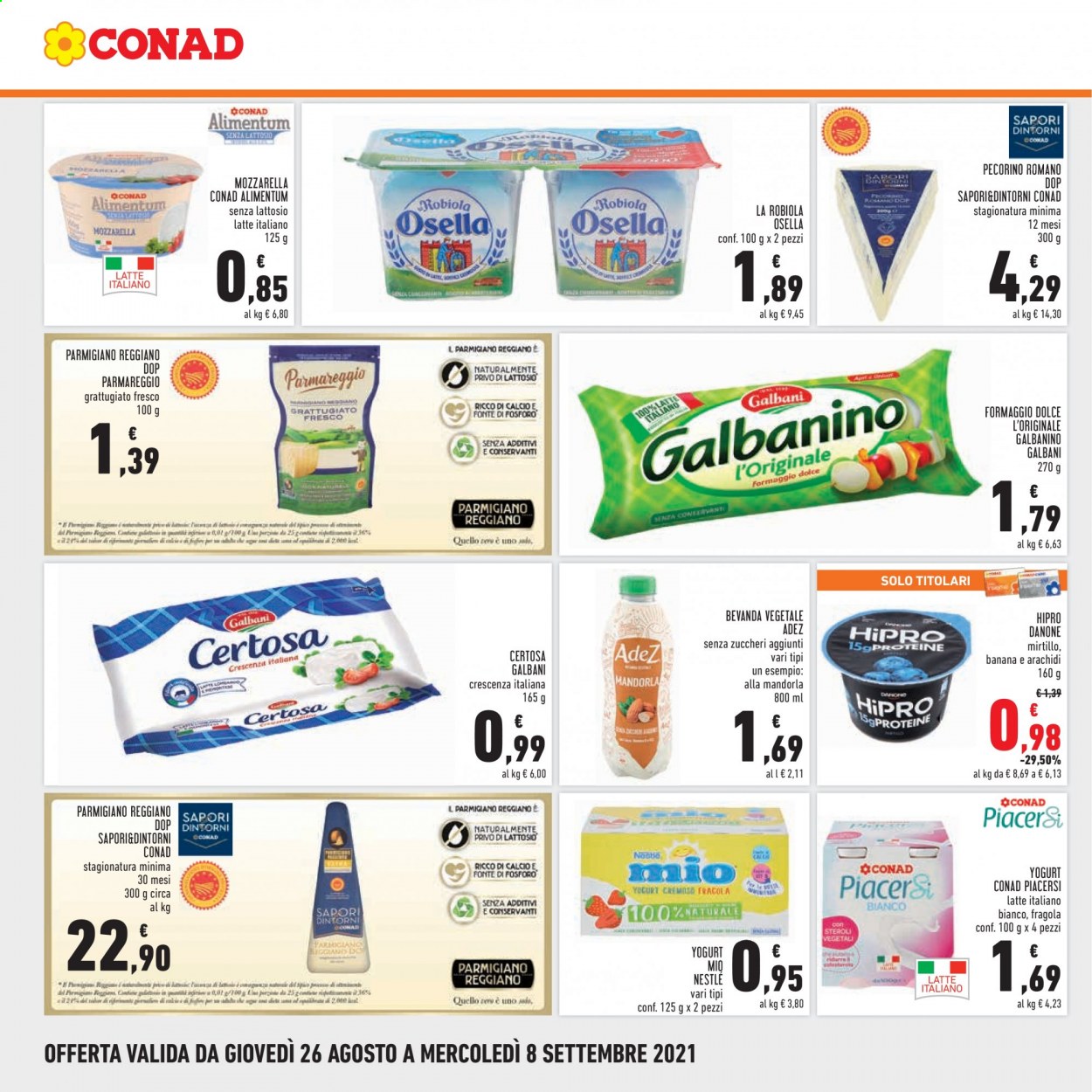 Volantino Conad - 26/8/2021 - 8/9/2021. Pagina 12