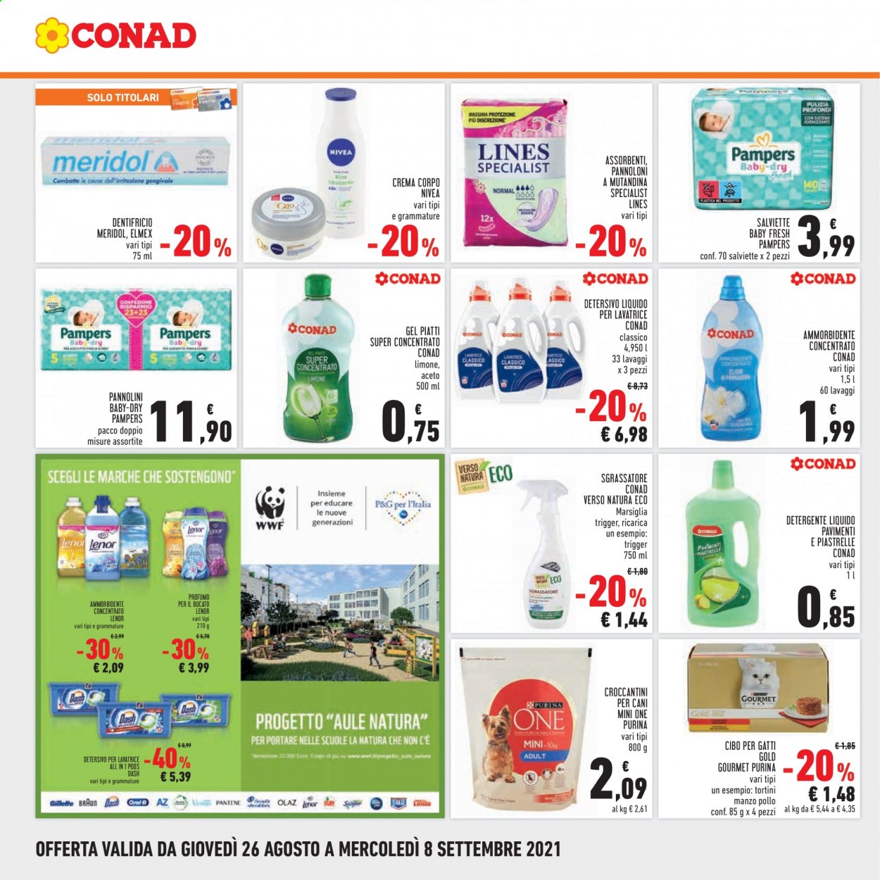 Volantino Conad - 26/8/2021 - 8/9/2021. Pagina 18