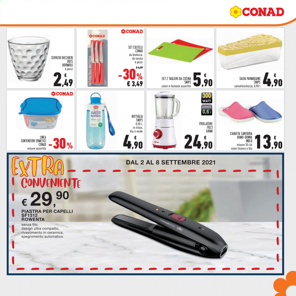 Volantino Conad - 26/8/2021 - 8/9/2021. Pagina 19
