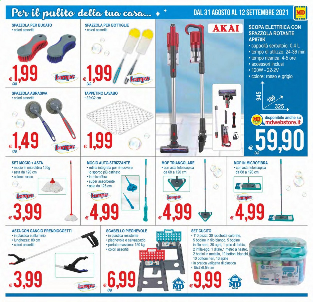 Volantino MD Discount - 31/8/2021 - 12/9/2021. Pagina 19