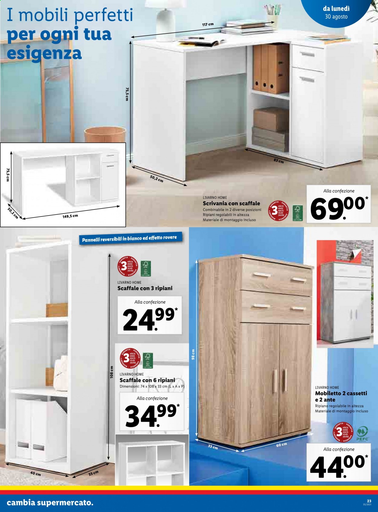Volantino Lidl - 30/8/2021 - 5/9/2021. Pagina 23