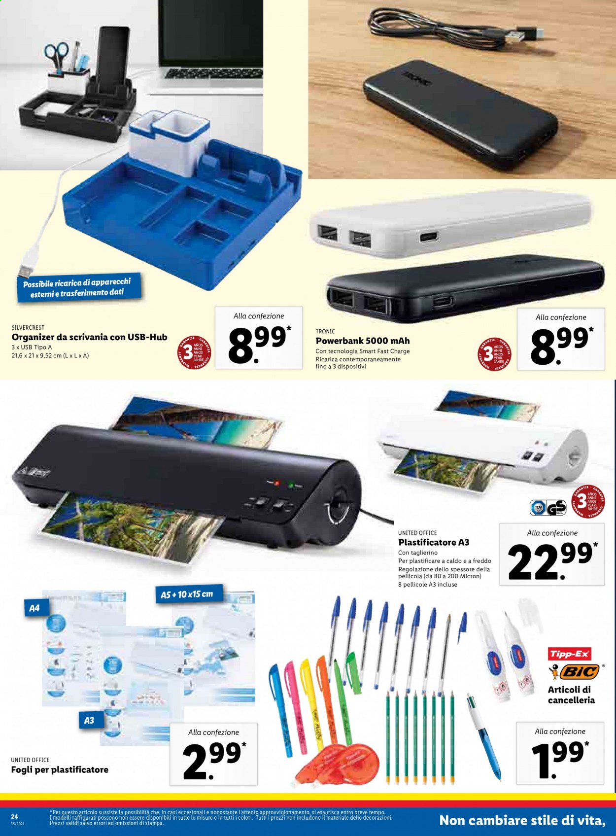 Volantino Lidl - 30/8/2021 - 5/9/2021. Pagina 24