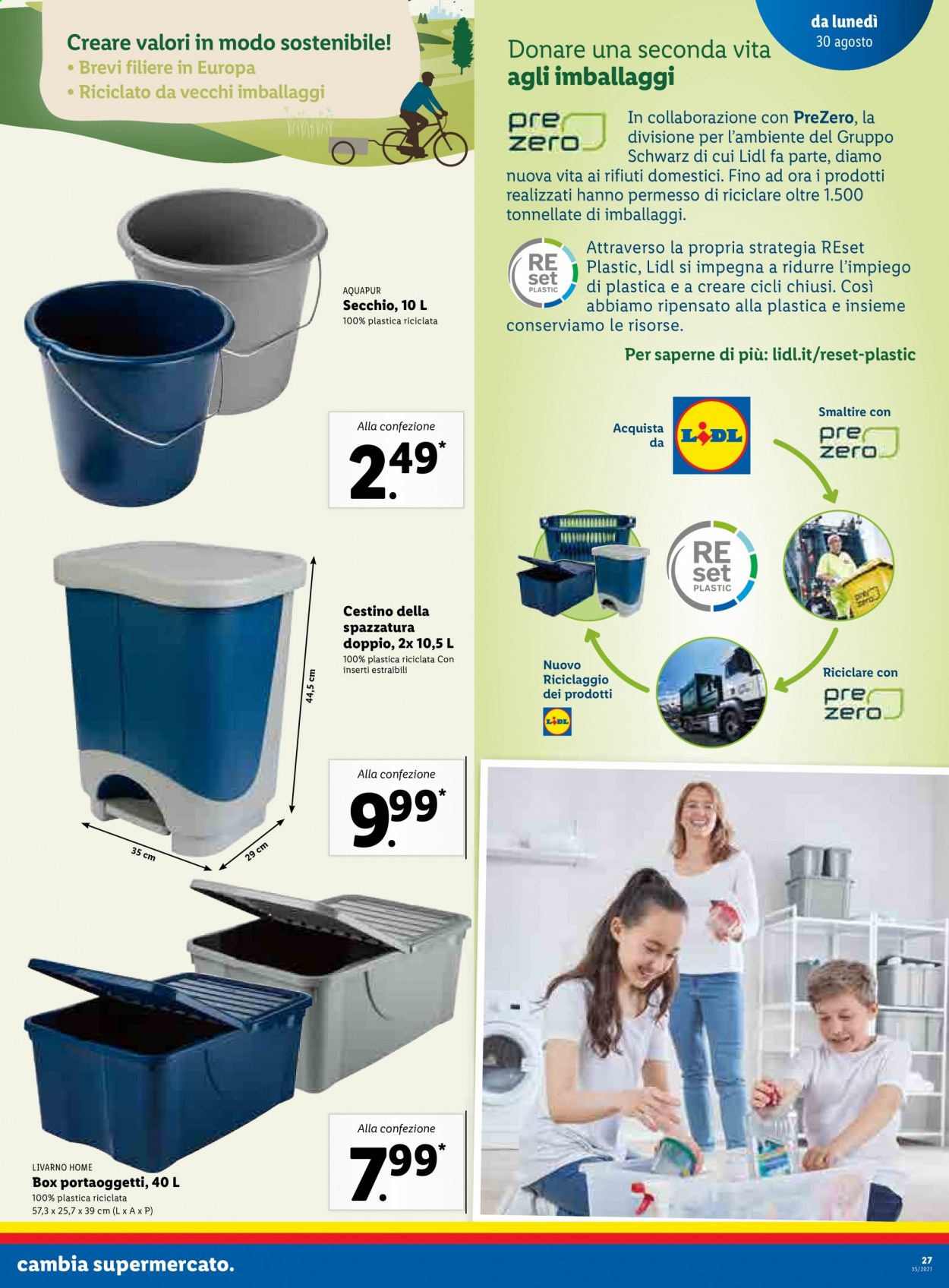 Volantino Lidl - 30/8/2021 - 5/9/2021. Pagina 27