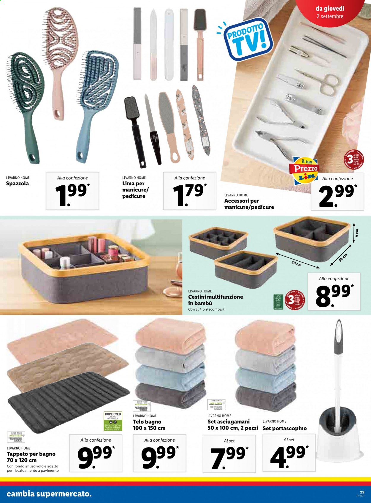 Volantino Lidl - 30/8/2021 - 5/9/2021. Pagina 29
