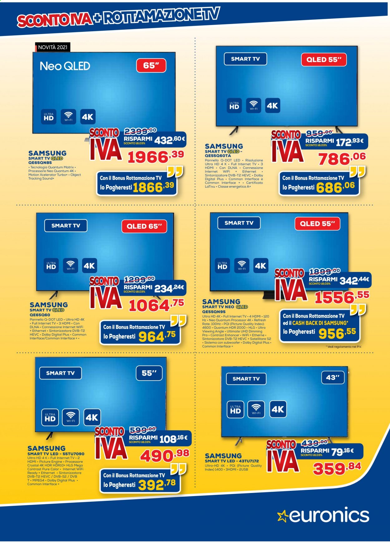 Volantino Euronics - 26/8/2021 - 31/8/2021. Pagina 6
