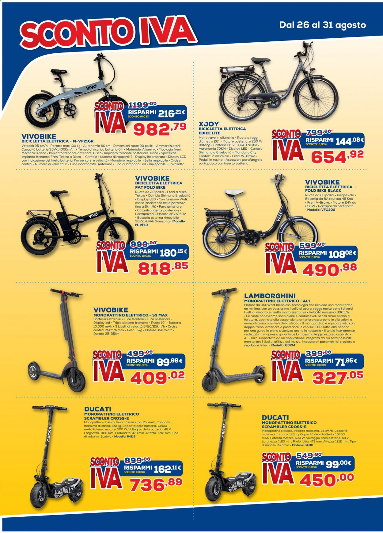 Volantino Euronics - 26/8/2021 - 31/8/2021. Pagina 11