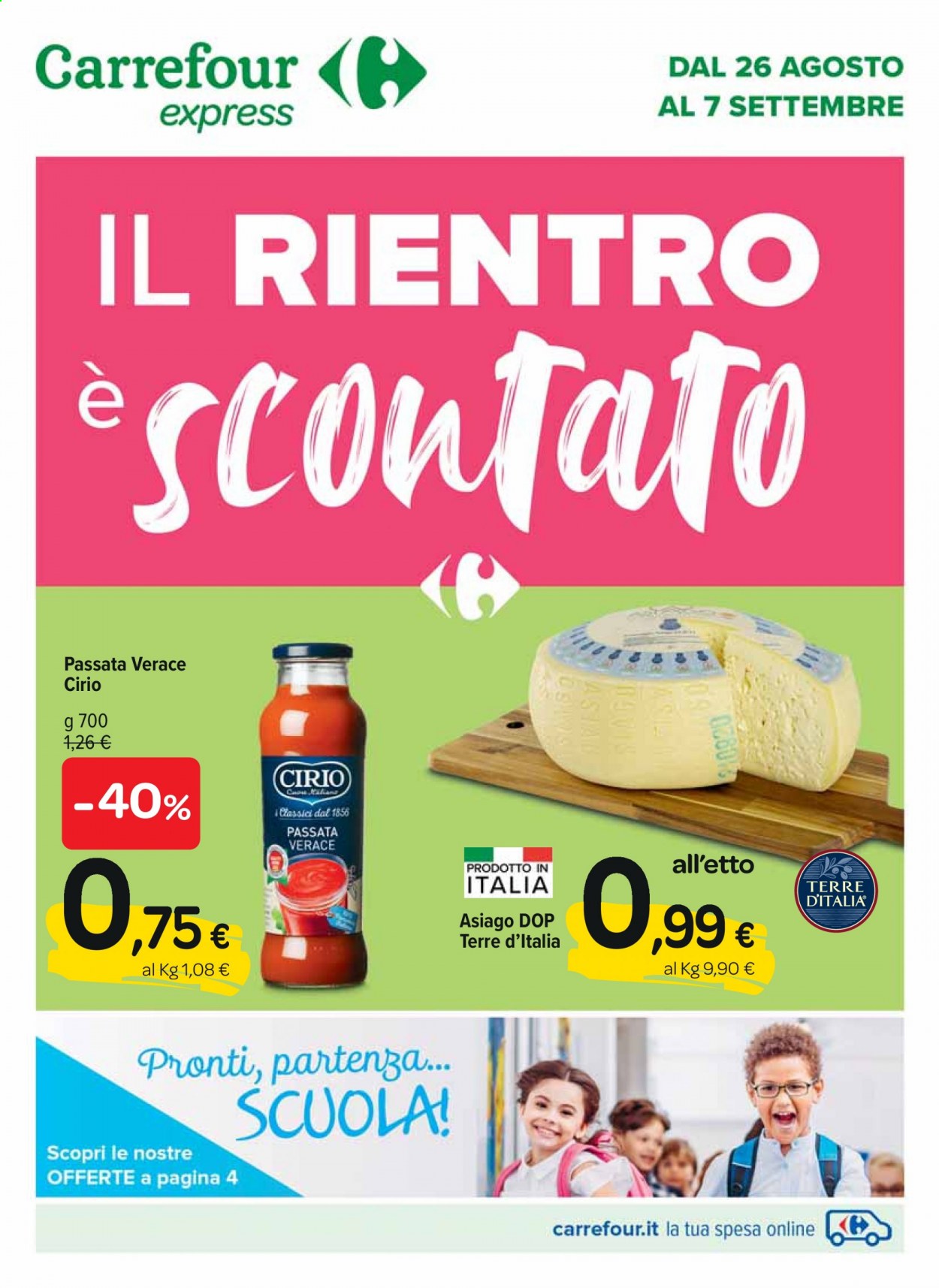 Leták Carrefour - 26.8.2021 - 7.9.2021. Strana 1