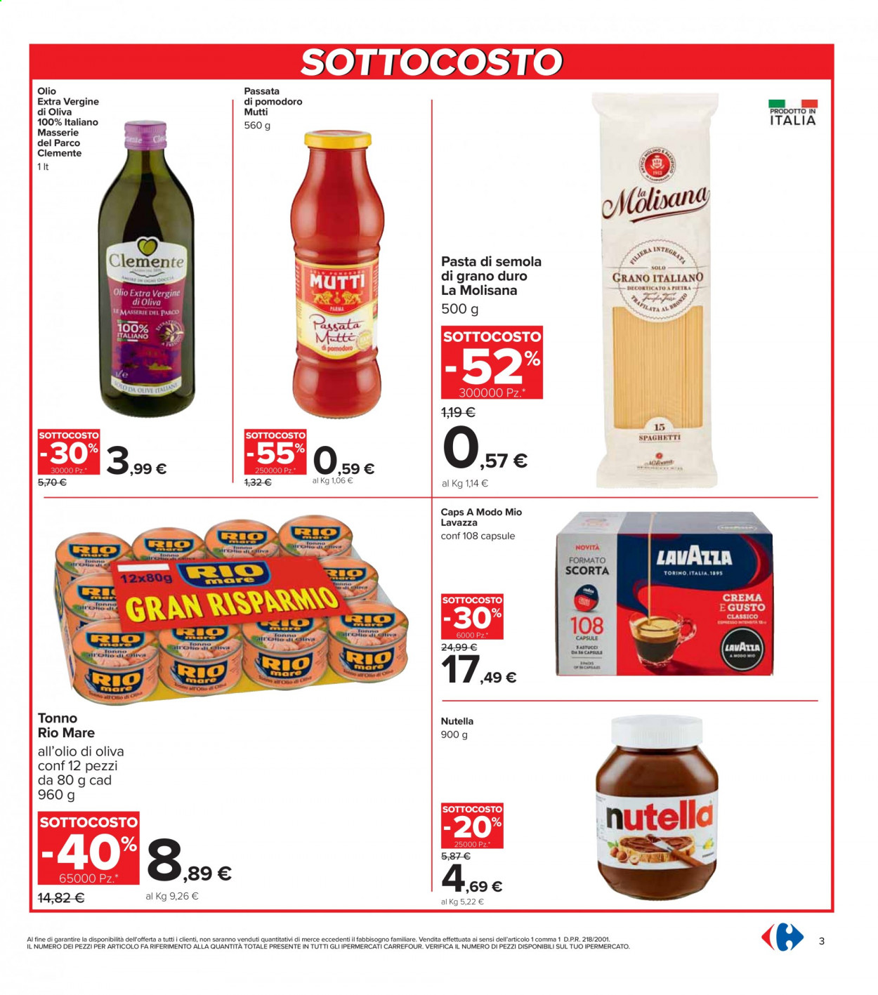 Volantino Carrefour - 27/8/2021 - 5/9/2021. Pagina 3