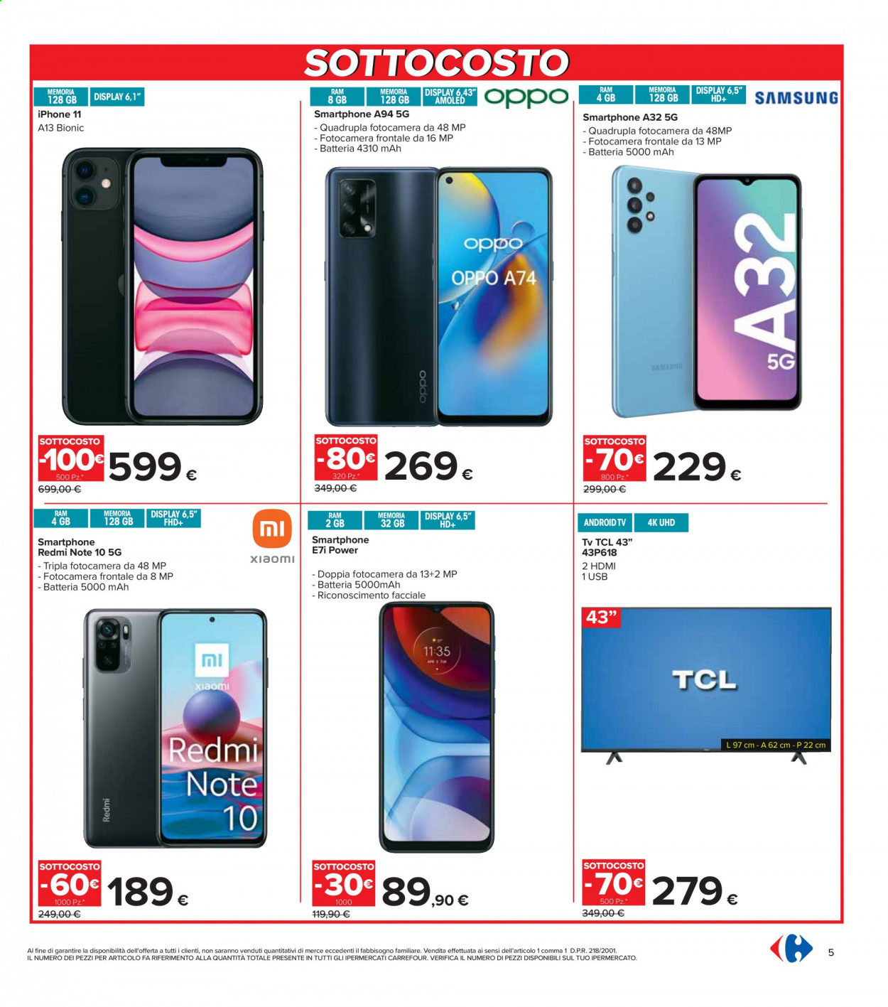 Volantino Carrefour - 27/8/2021 - 5/9/2021. Pagina 5