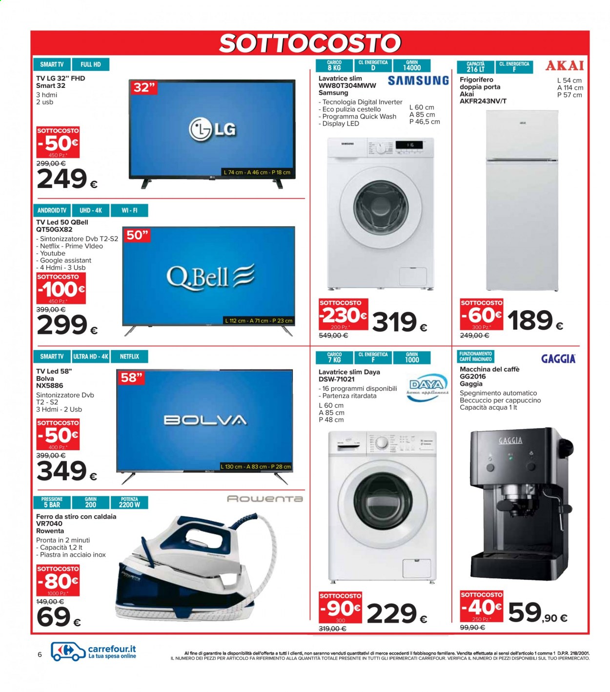 Volantino Carrefour - 27/8/2021 - 5/9/2021. Pagina 6