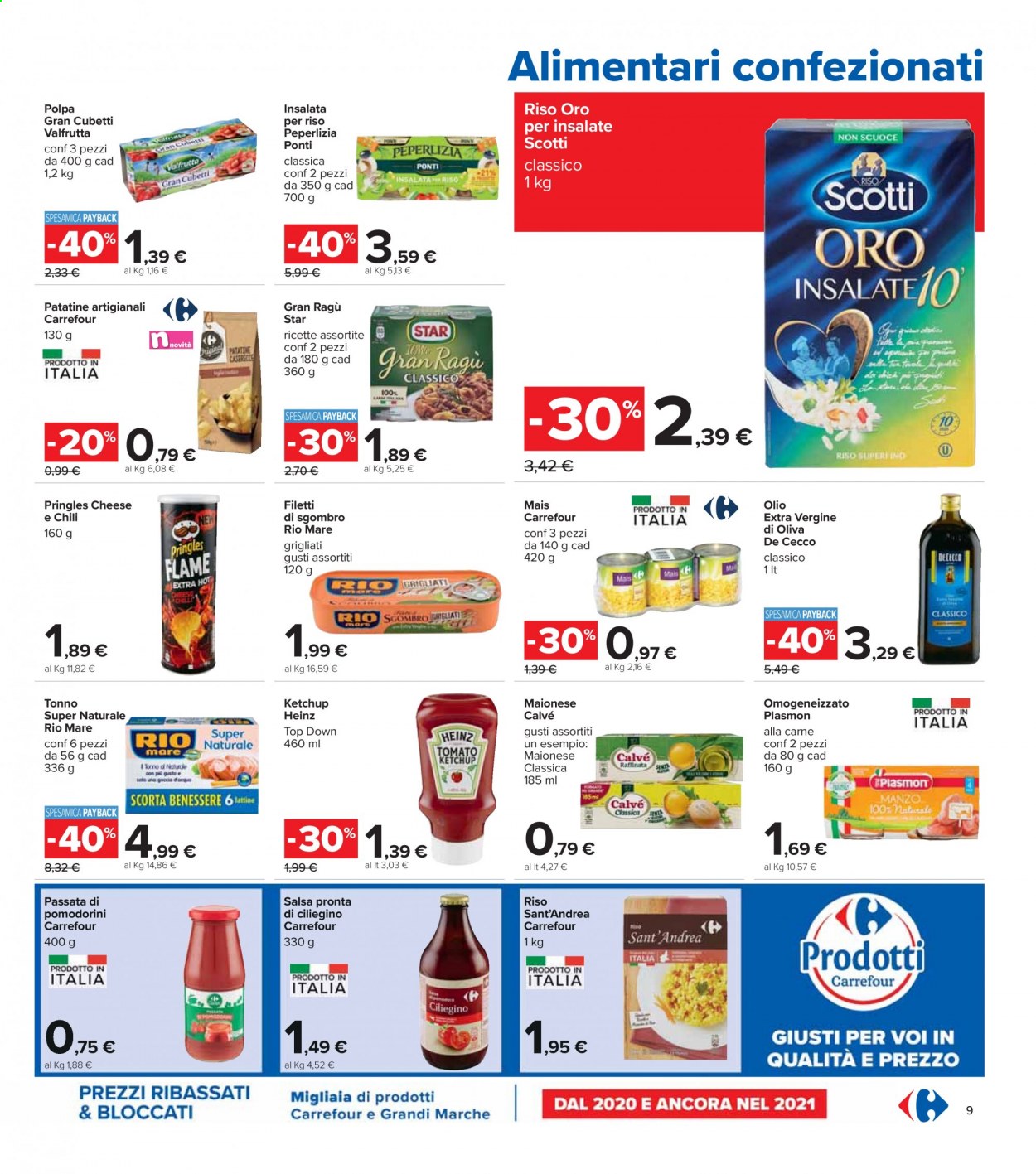 Volantino Carrefour - 27/8/2021 - 5/9/2021. Pagina 9