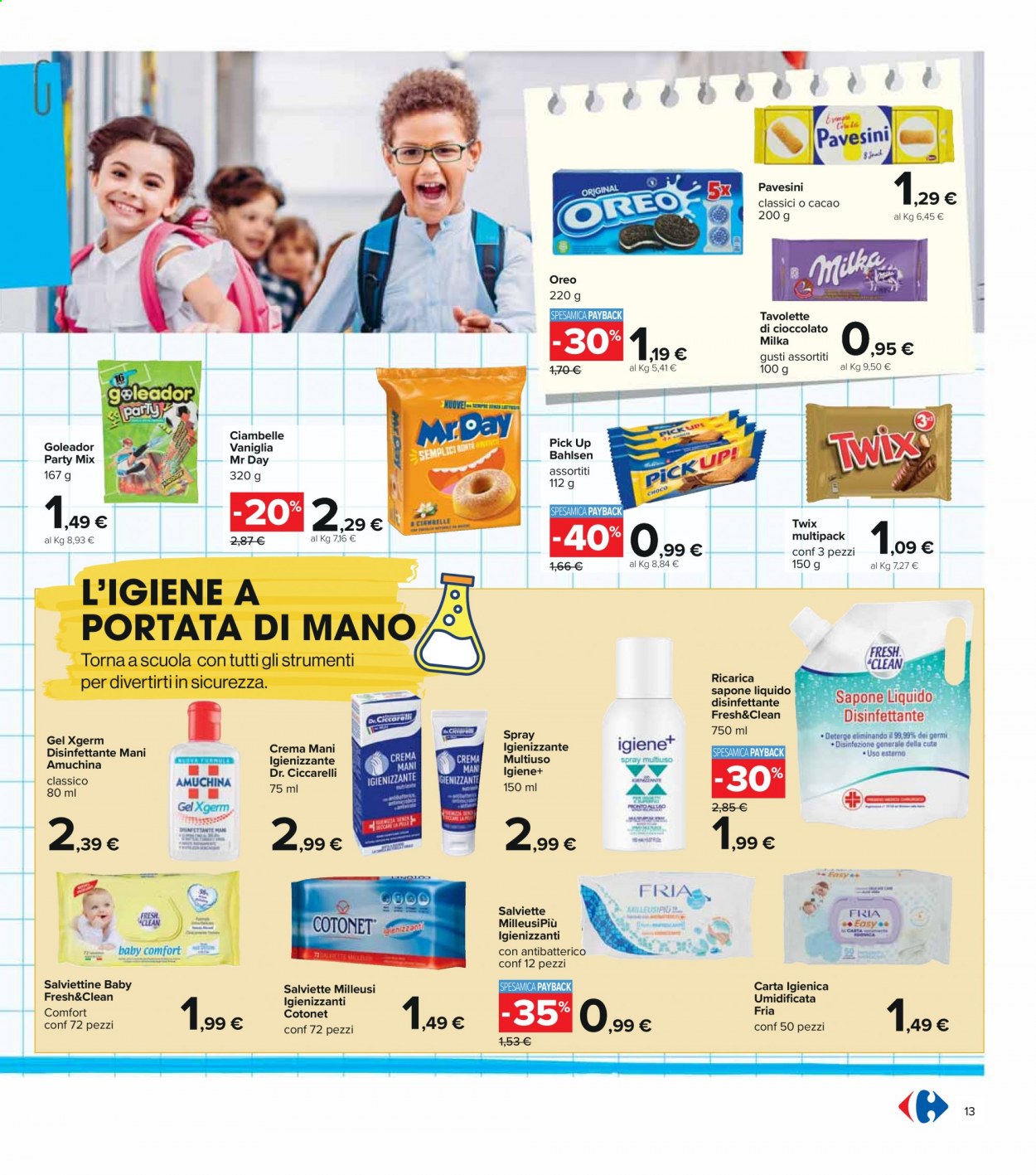 Volantino Carrefour - 27/8/2021 - 5/9/2021. Pagina 13