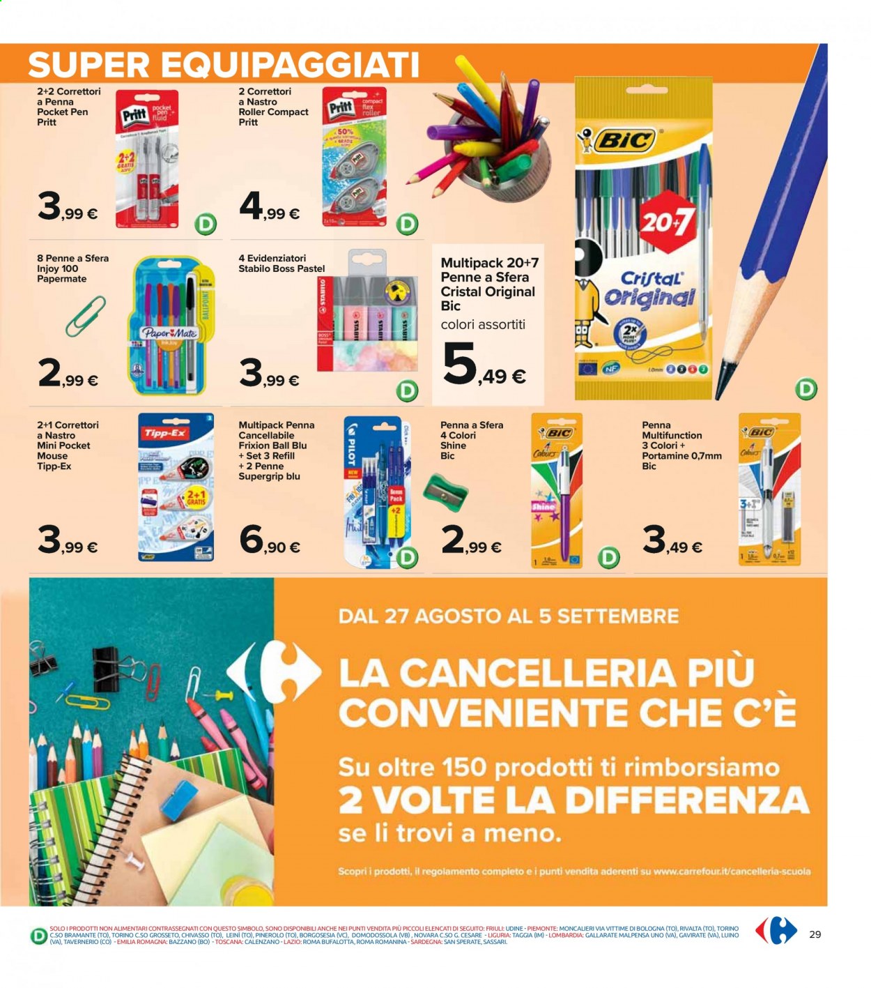 Volantino Carrefour - 27/8/2021 - 5/9/2021. Pagina 29