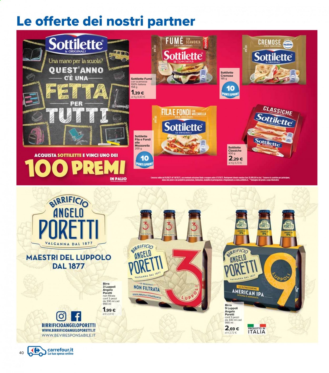 Volantino Carrefour - 27/8/2021 - 5/9/2021. Pagina 40