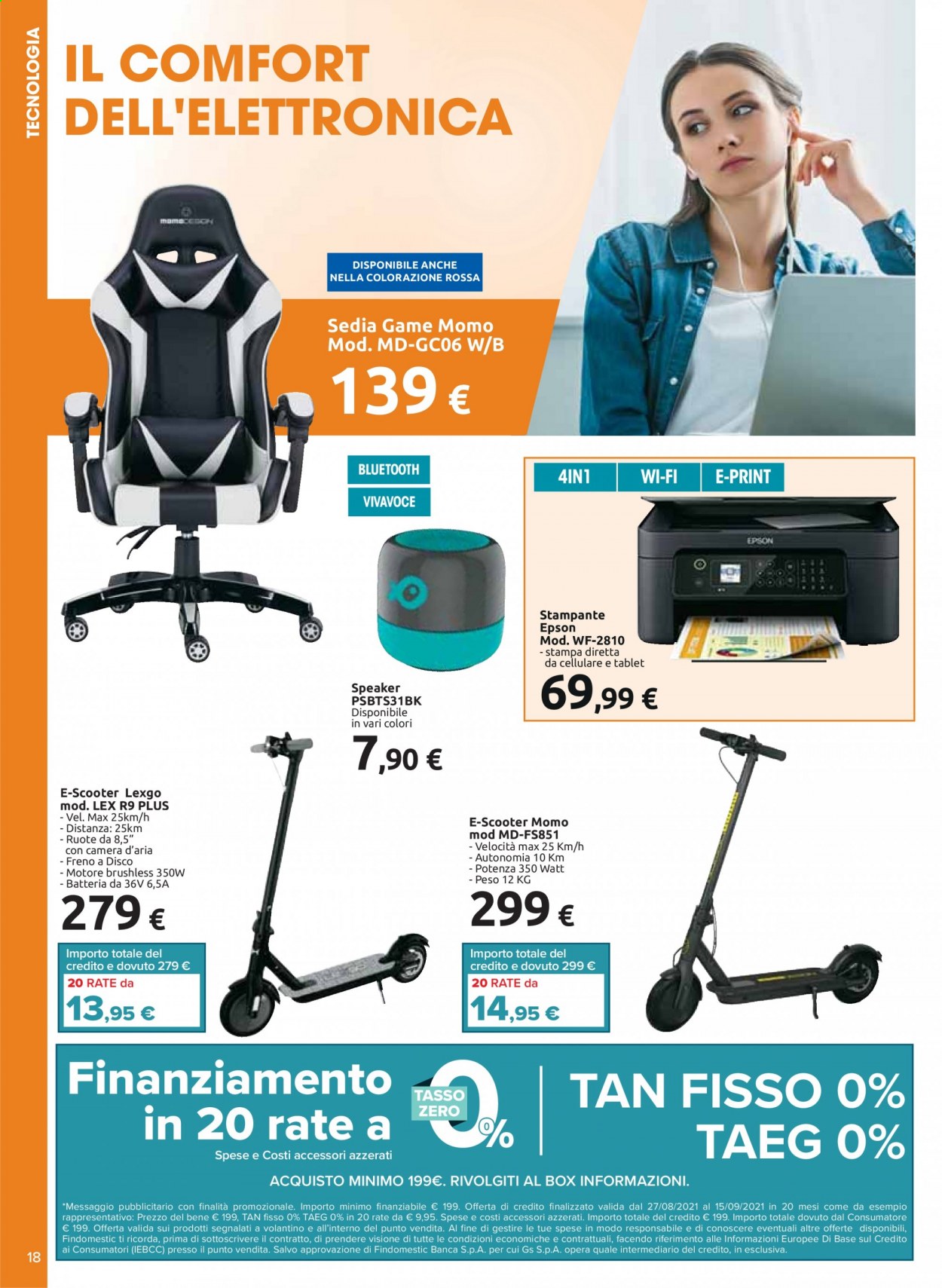Volantino Carrefour - 27/8/2021 - 15/9/2021. Pagina 18