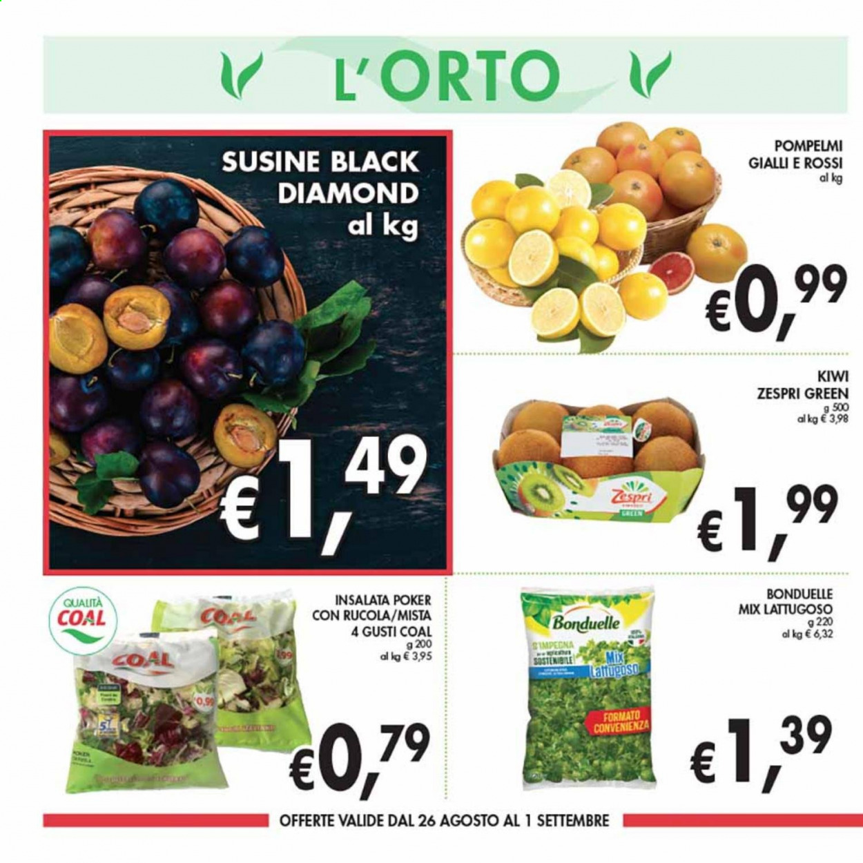 Volantino COAL - 26/8/2021 - 8/9/2021. Pagina 2