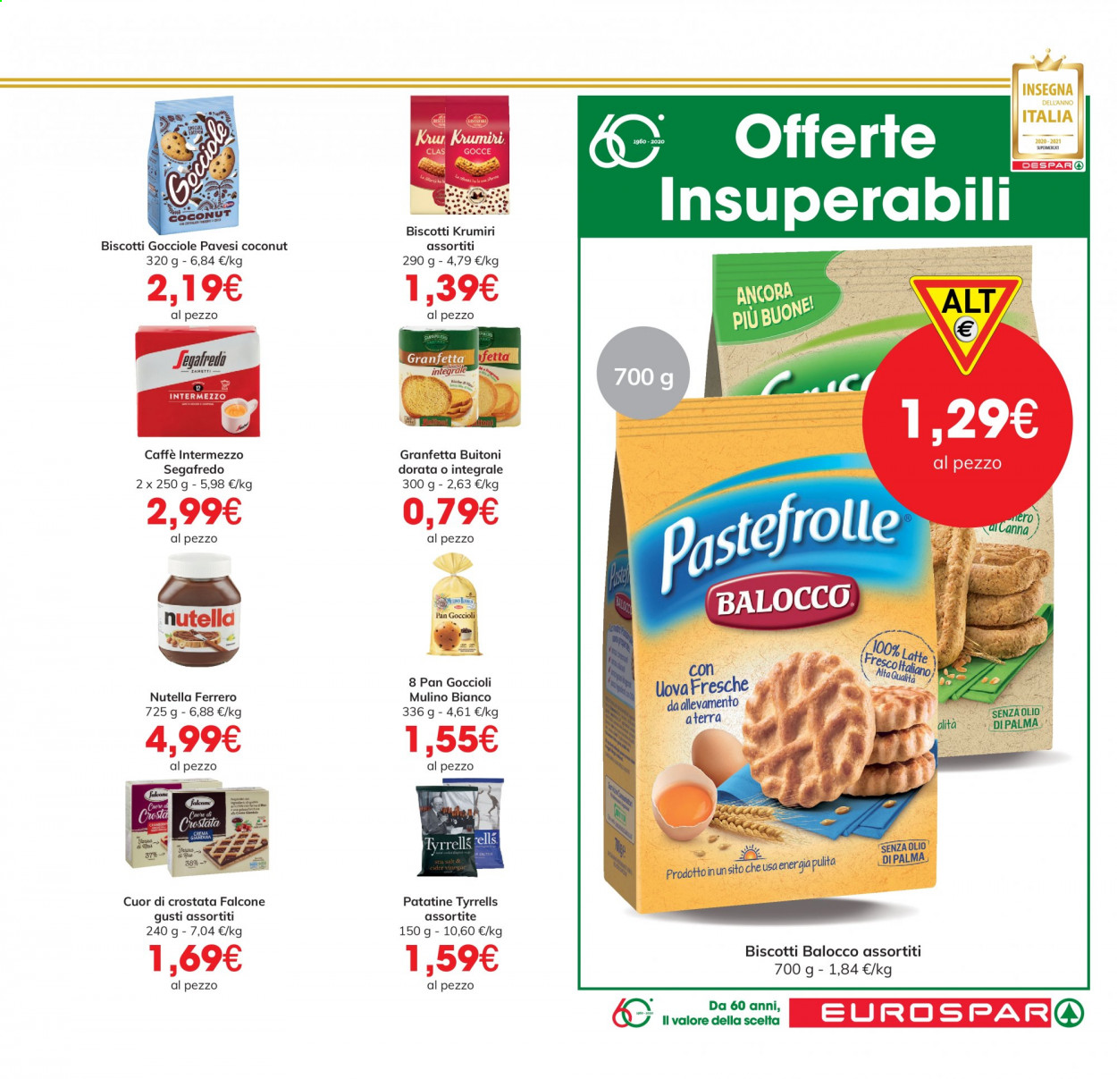 Volantino Eurospar - 26/8/2021 - 8/9/2021. Pagina 19