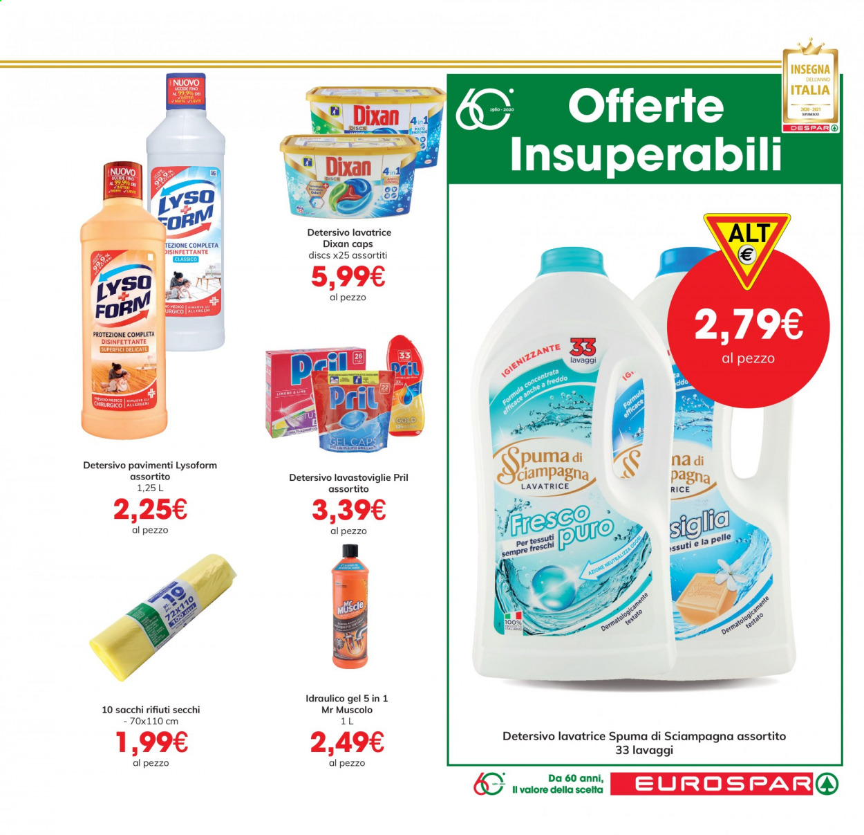 Volantino Eurospar - 26/8/2021 - 8/9/2021. Pagina 25