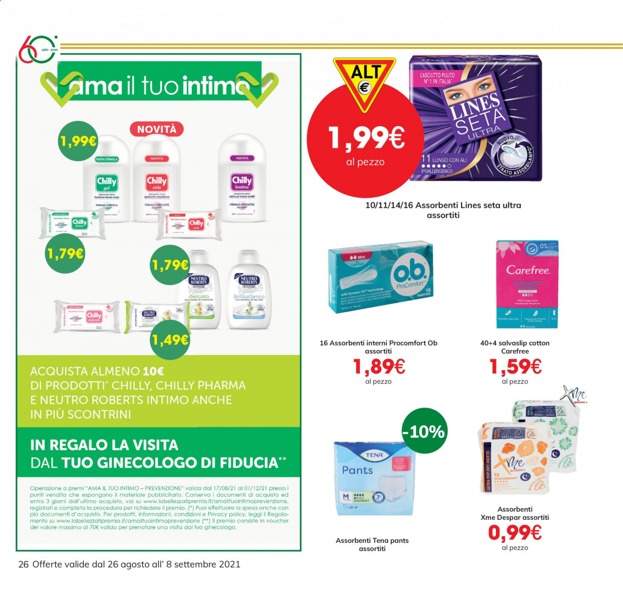 Volantino Eurospar - 26/8/2021 - 8/9/2021. Pagina 26
