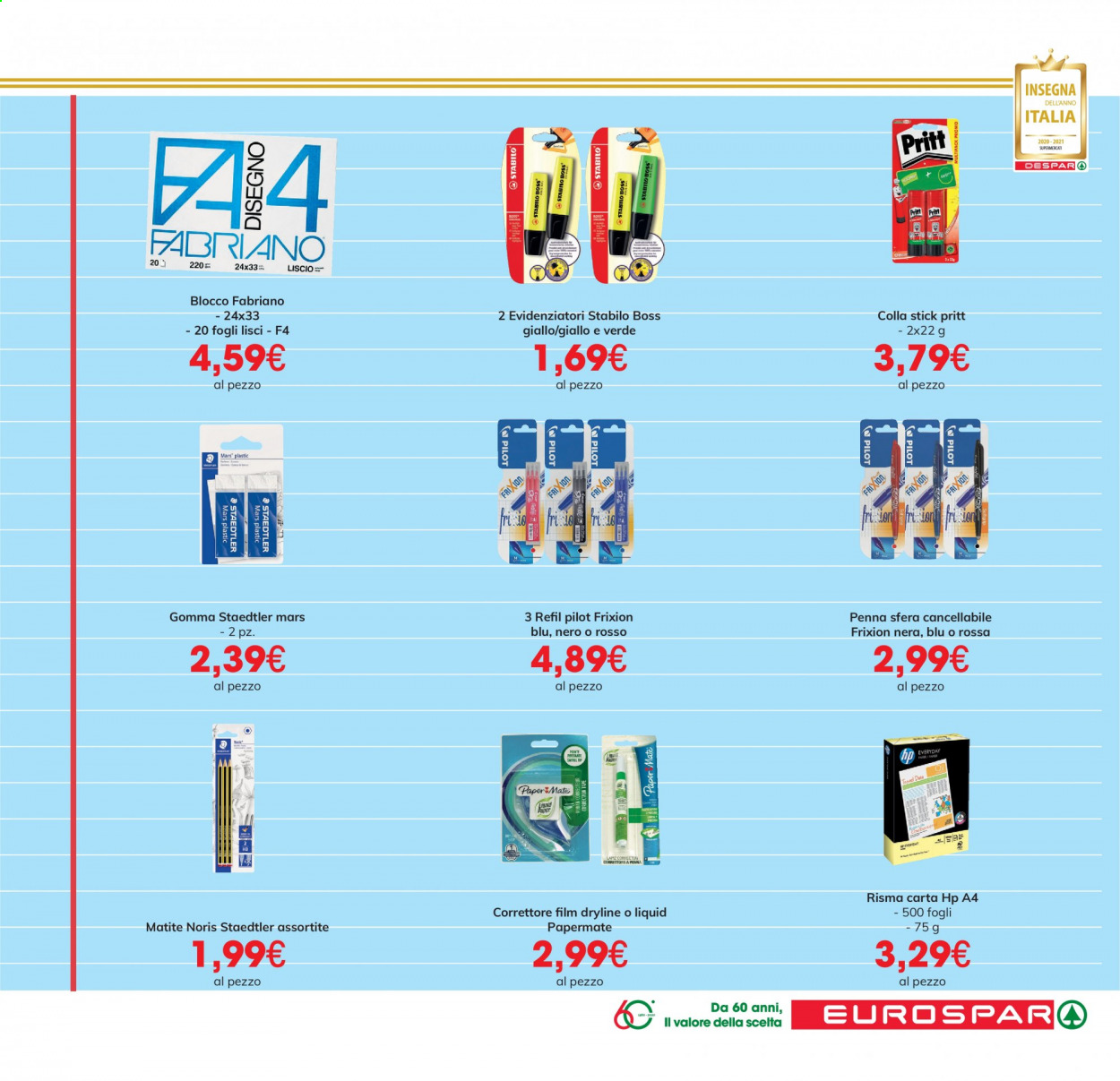 Volantino Eurospar - 26/8/2021 - 8/9/2021. Pagina 31