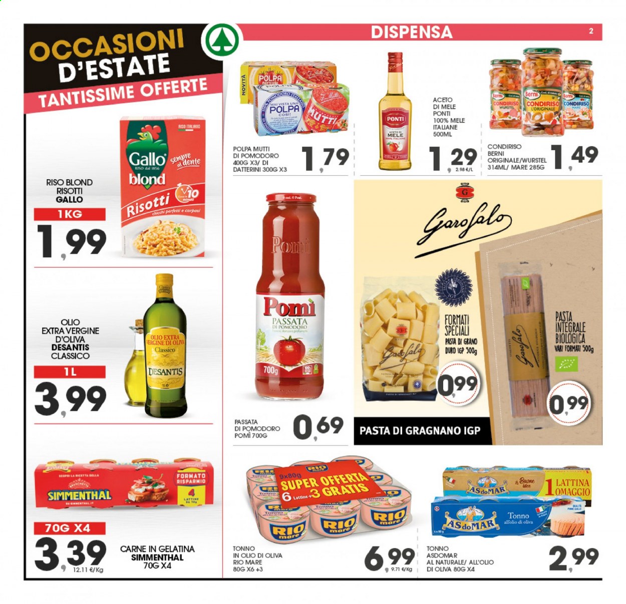 Volantino Eurospar - 26/8/2021 - 5/9/2021. Pagina 2