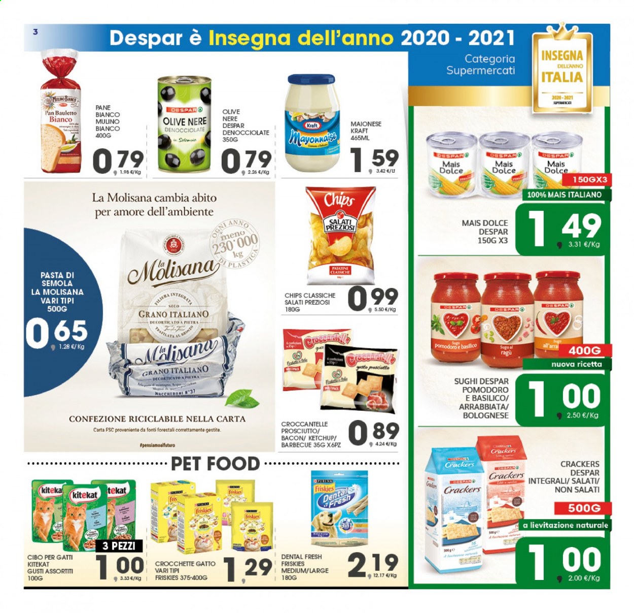 Volantino Eurospar - 26/8/2021 - 5/9/2021. Pagina 3