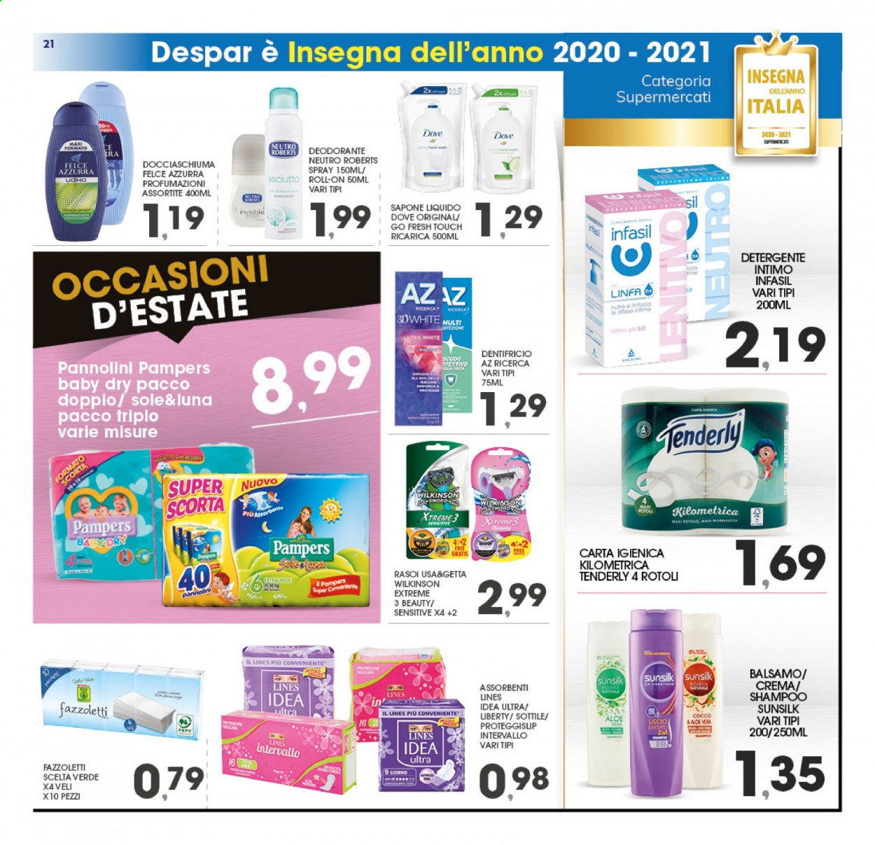 Volantino Eurospar - 26/8/2021 - 5/9/2021. Pagina 21