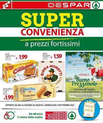 Volantino Interspar - 26.8.2021 - 8.9.2021.