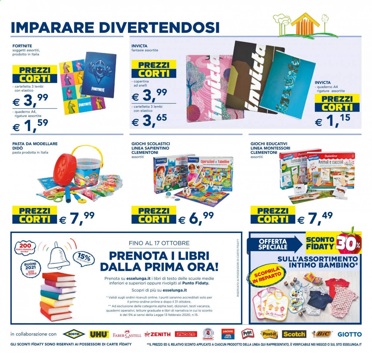 Volantino Esselunga - 26/8/2021 - 15/9/2021. Pagina 12